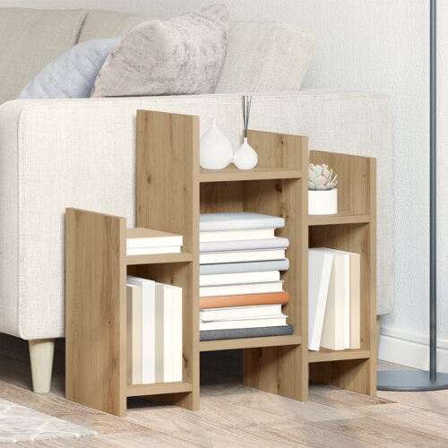 vidaXL Stranska omara artisan hrast 60 x 26 x 60 cm Konstruiran les Cene