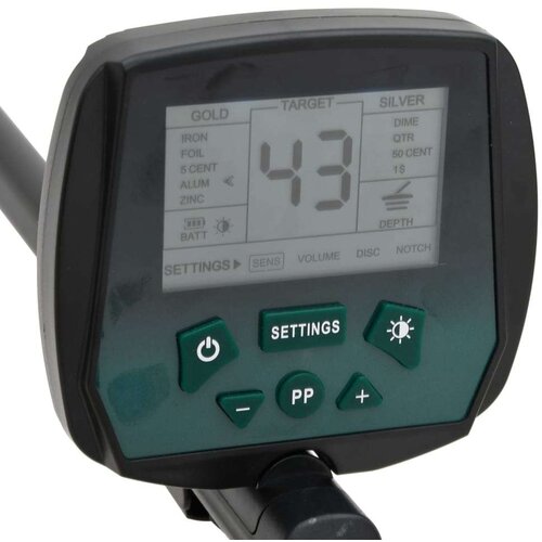  metala s dubinom pretraživanja 24 cm i LCD zaslonom Slike