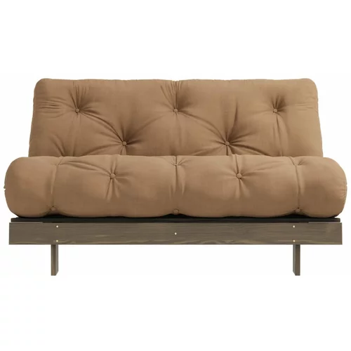 Karup Design Svjetlo smeđa sklopiva sofa 140 cm Roots –