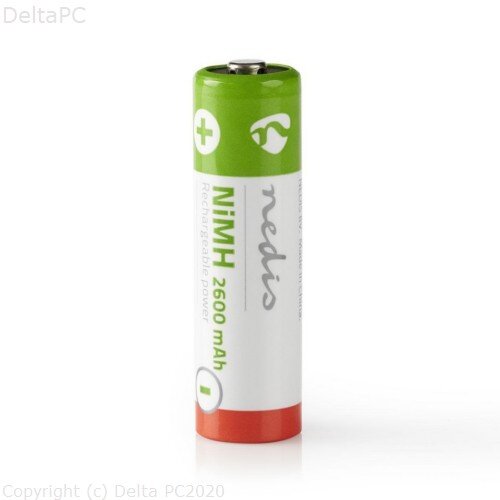 Nedis Punjiva baterija AA 1.2 V 2600 mAh Blister 4 komada Cijene