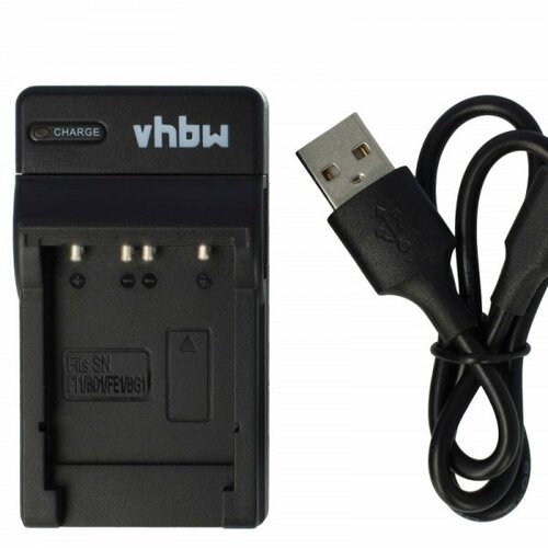 VHBW Polnilec za baterijo Sony NP-FT1 / NP-BD1 / NP-FR1, MicroUSB Slike