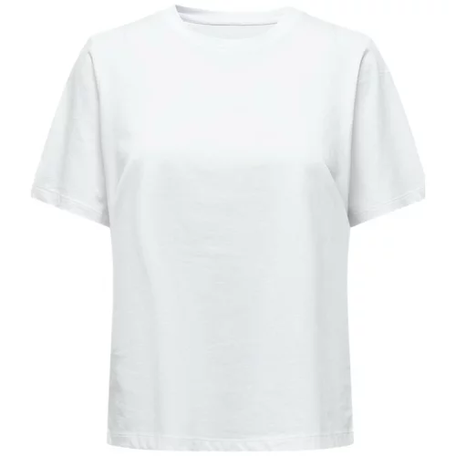 Only Puloverji T-Shirt S/S Tee -Noos - White Bela