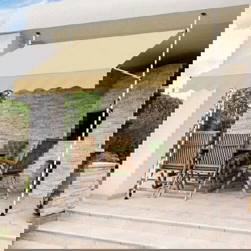 Balkonska Tenda 350x120cm Bež Cene