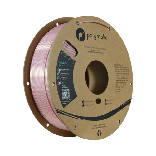  PolyLite Silk PLA Rose Gold Slike
