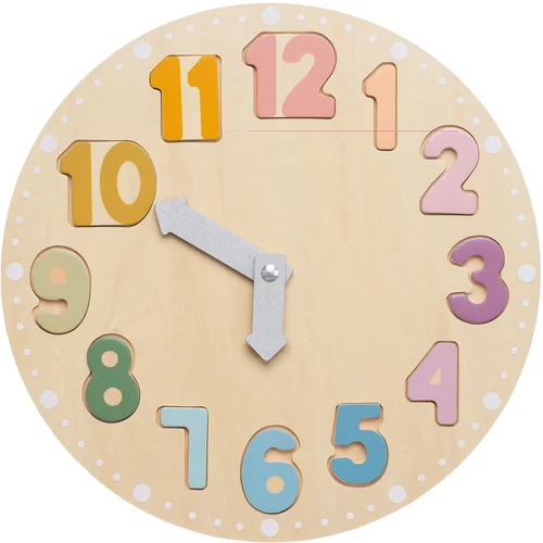 Jabadabado® lesena aktivnostna sestavljanka clock