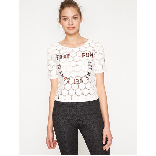 Koton Letter Printed Blouse Slike