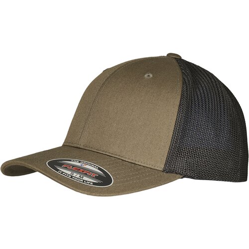 Flexfit Trucker Recycled Mesh olive/black Slike
