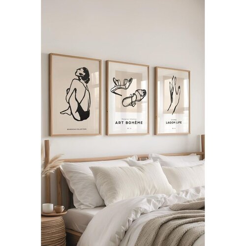 WALLXPERT &Ccedil;-300593 - 5070 Vi&scaron;enamenski dekorativni set slika (3 komada) Cene