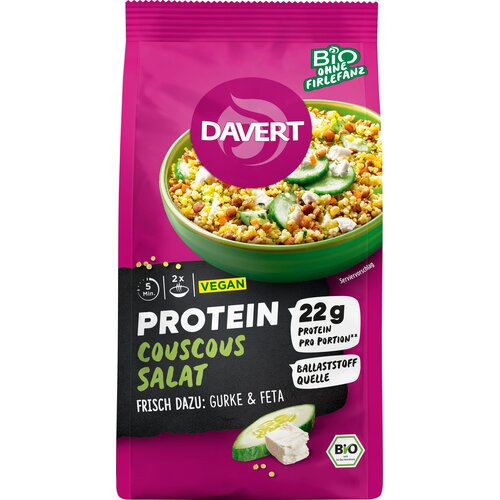 Davert Bio proteinska salata s kus-kusom - 160 g Cijene