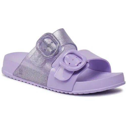 Melissa Natikači Mini Cozy Slide Inf 35685 Lilac/Glitter AV386