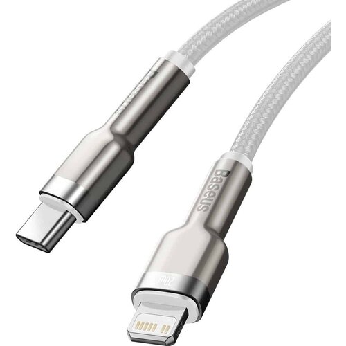 Baseus USB-C kabel za Lightning Cafule PD 20W 2m (bijeli) Slike