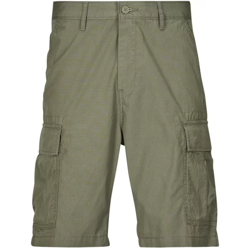 Levi's Kratke hlače & Bermuda CARRIER CARGO SHORTS Zelena