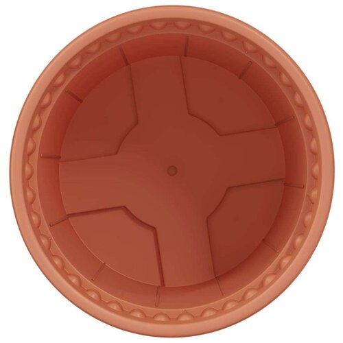  Okrugla saksija za cveće 6 pcs Crvena cigla &amp;Oslash; 15 x 12 cm - Crvena cigla &amp;Oslash; 15 x 12 cm 6 Slike