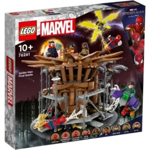 ODPRTA_EMBALAŽA LEGO SUPER HEROES Spider-Manova zadnja bitka 76261