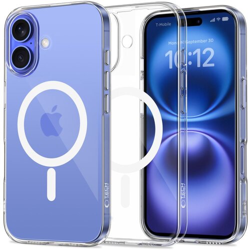 TECH-PROTECT FLEXAIR OVITEK ZA MAGSAFE ZA IPHONE 16 CLEAR ULTRA-THIN, (21972134) Cene