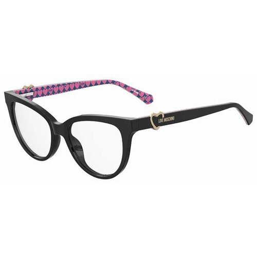 Love Moschino MOL609 807 ONE SIZE (52) Črna/Kristalna Slike