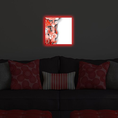 Wallity Zidna slika sa LED osvetljenjem 2828DACT-45, 28x28 cm Cene