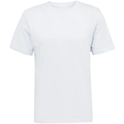 Nike Funkcionalna majica svetlo siva / bela
