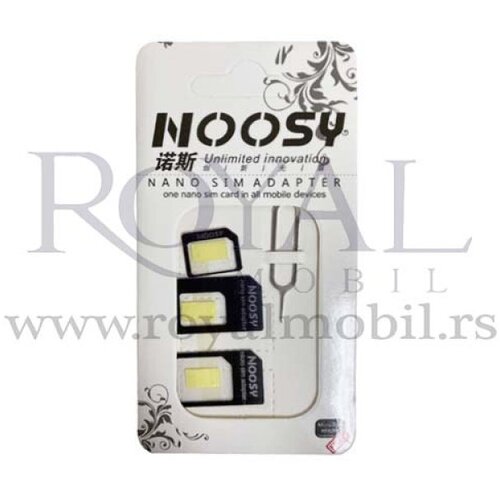  Sim adapter 3in1 crni Cene