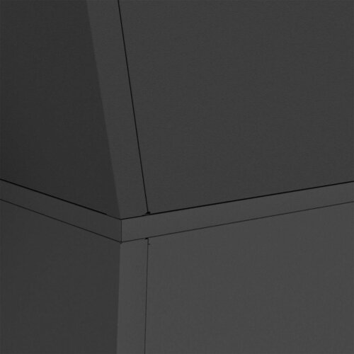  Stup saksija Crna 35 x 35 x 73 cm Slike