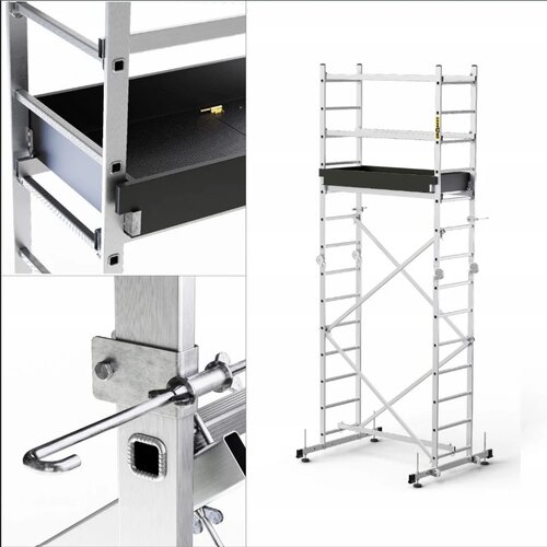  aluminijumska višenamenska skela hector pro Cene