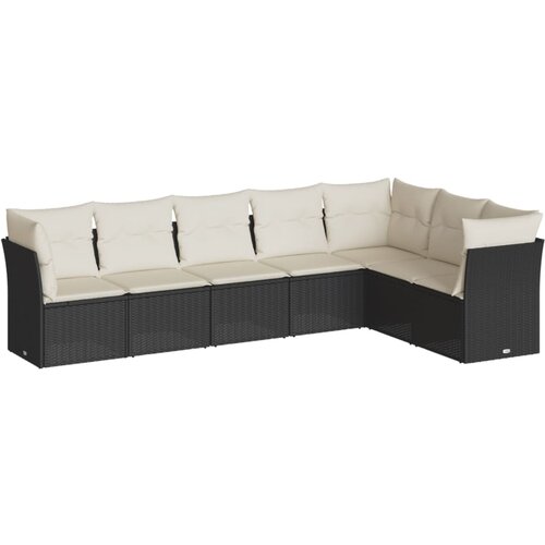  8-dijelni set vrtnih sofa od poliratana s jastucima Slike