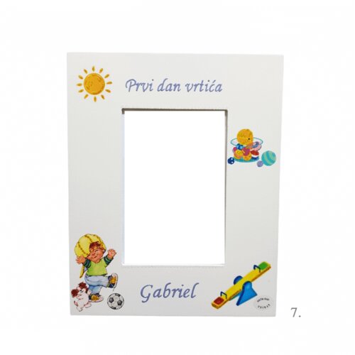  Unikatni okviri za fotografije &ndash; prvi dan &scaron;kole i vrtića - 7. - 15121 Cijene
