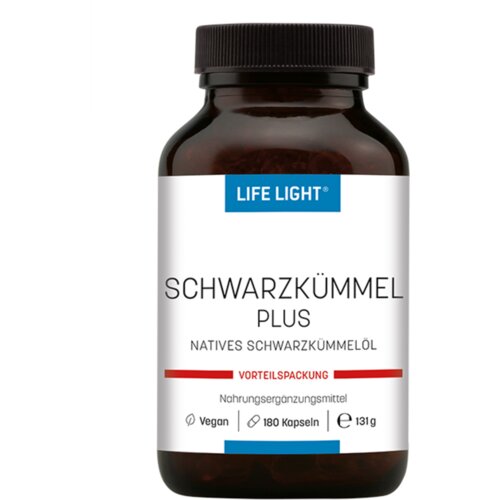 Life Light Ulje crnog kima plus - 180 kaps. Cijene