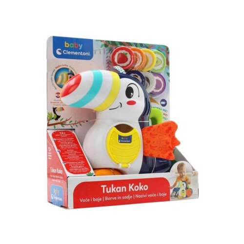Clementoni Tukan Koko sadje in oblike Slike