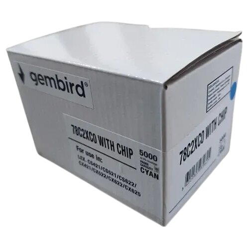  Toner 78C2XC0 zam. kaseta za Lexmark Cyan 5k (sa cipom) Slike