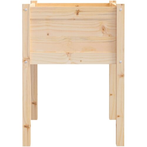  Vrtne sadilice 2 kom 50 x 50 x 70 cm od masivne borovine Slike