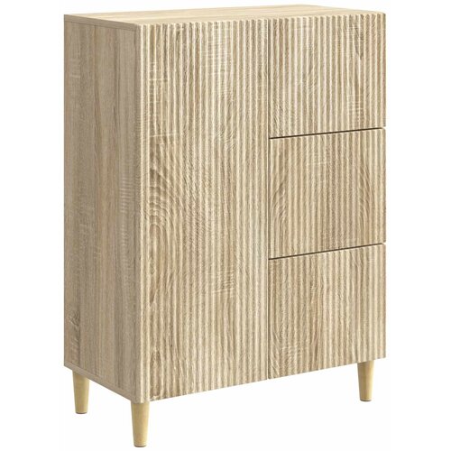 vidaXL Strani &scaron;al Sonoma hrast 66 x 34,5 x 90 cm Inženirski les, (5000217720) Cene