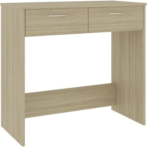 Maison Chic Pisalna miza - pisarniška miza - Računalniška miza sonoma hrast 80x40x75 cm inženirski les, (21785705) Cene