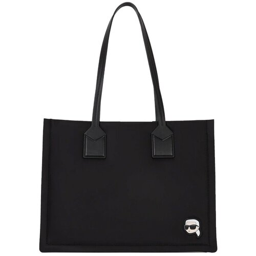 Karl Lagerfeld Torbe IKON NYLON MD SQUARE TOTE Črna Cene