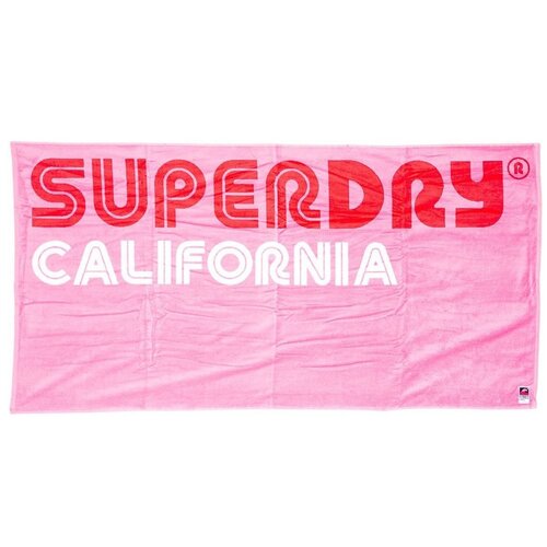 Superdry Brisače za na plažo G98ME000-WJF Rožnata Slike