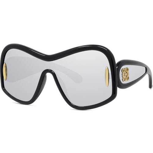 Loewe Anagram Black Mask Sunglasses L (99) Črna/Siva Slike