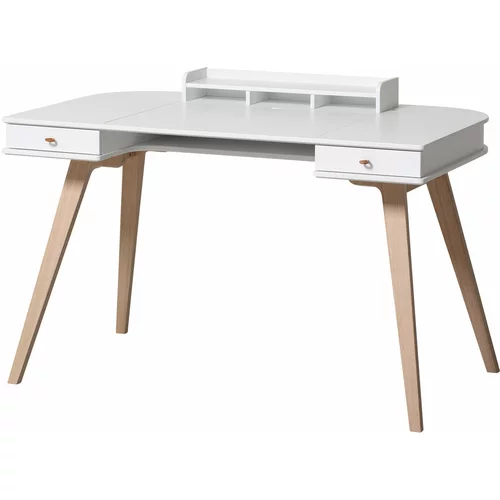 Oliver Furniture® pisaći stol white/oak