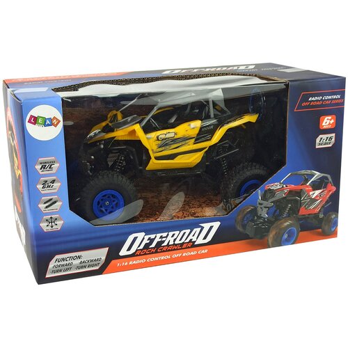 Buggy Daljinsko upravljanje voziček PF 1:16 - rumena Slike