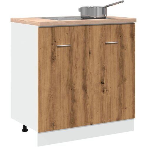 vidaXL Donji ormarić za sudoper Artisan hrast 80x46x81,5 cm Cijene