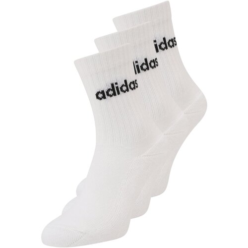Adidas PERFORMANCE Linear Crew Cushioned 3/1 bele Slike
