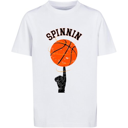 Mister Tee Spinnin Children&amp;#039;s T-Shirt in White Slike
