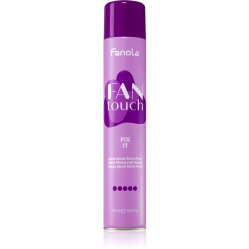 Fanola FAN touch lak za kosu s dodatno pojačanim učvr&amp;scaron;ćivanjem 500 ml Slike