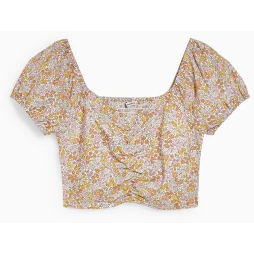 CA Ženska majica sa cvetnim dezenom, Crop top, Šarena Cene