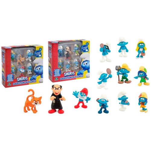Smrkci figure set Slike