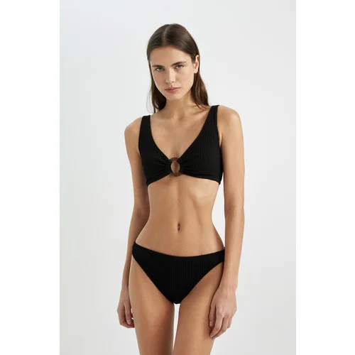 Defacto Fall In Love Regular Fit Wrinkled Bikini Bottom