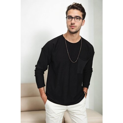 Dewberry 91626 Knitwear Mens Sweater-BLACK Cijene