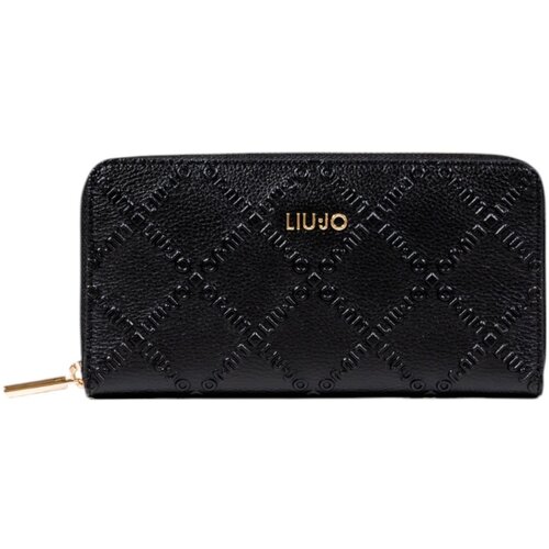 Liu Jo ECS XL ZIP AROUND AF5170 E0538 Crna Slike