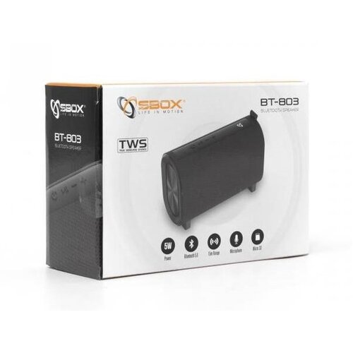 S Box zvočnik bluetooth BT-803 črn BT-803 Cene