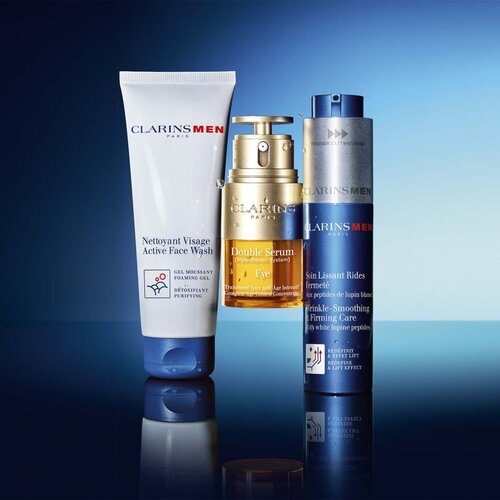 Clarins Men Wrinkle Smoothing &amp;amp; Firming Care krema protiv bora za mu&amp;scaron;karce 50 ml Slike