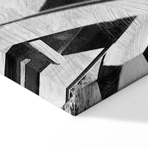  Slika - City Geometry (1 Part) Vertical 40x60 Premium Print Slike